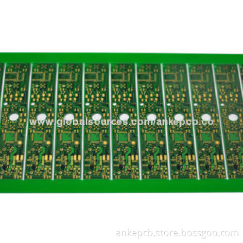 6-layer PCB with Minimum Hole of 0.2mm, Immersion Gold and No X-outs